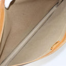 GUCCI Micro GG Supreme Web Sherry Line Bag PVC Beige 017 115 4126 Auth 146005-16