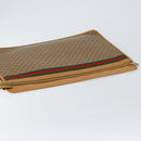 GUCCI Micro GG Supreme Web Sherry Line Bag PVC Beige 017 115 4126 Auth 146005-6