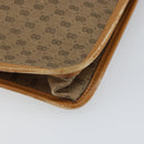 GUCCI Micro GG Supreme Web Sherry Line Bag PVC Beige 017 115 4126 Auth 146005-8