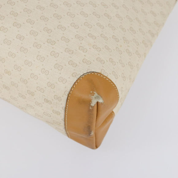 GUCCI Micro GG Supreme Web Sherry Line Bag PVC Ivory 002 39 0215 Auth 146006