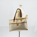 GUCCI Micro GG Supreme Web Sherry Line Bag PVC Ivory 002 39 0215 Auth 146006-21