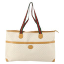 GUCCI Micro GG Supreme Web Sherry Line Bag PVC Ivory 002 39 0215 Auth 146006-13