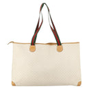 GUCCI Micro GG Supreme Web Sherry Line Bag PVC Ivory 002 39 0215 Auth 146006-2