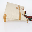 GUCCI Micro GG Supreme Web Sherry Line Bag PVC Ivory 002 39 0215 Auth 146006-3