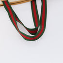 GUCCI Micro GG Supreme Web Sherry Line Bag PVC Ivory 002 39 0215 Auth 146006-7