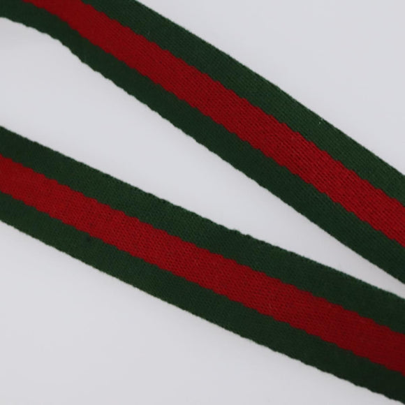 GUCCI Micro GG Supreme Web Sherry Line Bag PVC Ivory 002 39 0215 Auth 146006