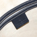 GUCCI GG Supreme Shoulder Bag PVC Navy Gold 246881 Auth 146007-19