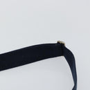 GUCCI GG Supreme Shoulder Bag PVC Navy Gold 246881 Auth 146007-14