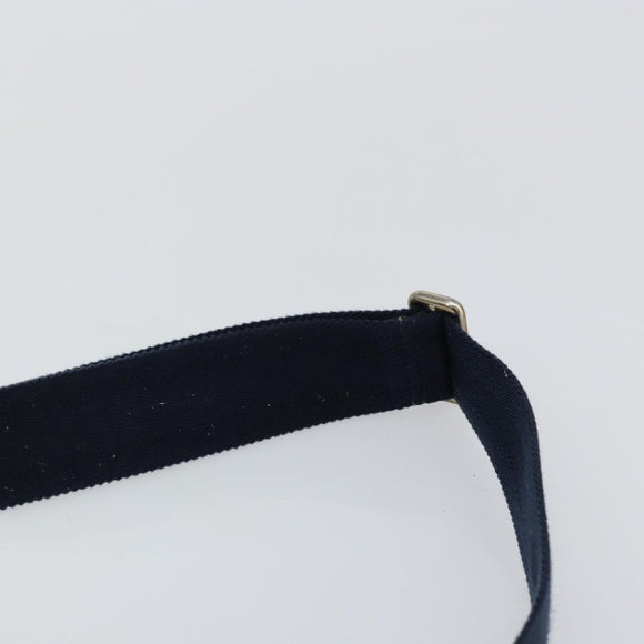 GUCCI GG Supreme Shoulder Bag PVC Navy Gold 246881 Auth 146007