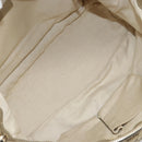 GUCCI GG Canvas Hand Bag Beige Gold 247902 Auth 146010-11