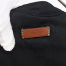 GUCCI GG Canvas Tote Bag Nylon Black 295252 Auth 146013-10