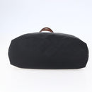 GUCCI GG Canvas Tote Bag Nylon Black 295252 Auth 146013-5