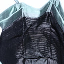 PRADA Tote Bag Nylon Green Silver Auth 146019-20