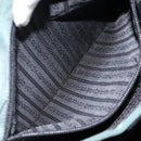 PRADA Tote Bag Nylon Green Silver Auth 146019-23