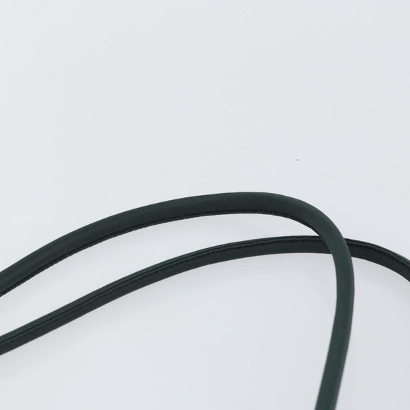 PRADA Tote Bag Nylon Green Silver Auth 146019