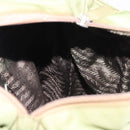 PRADA Tote Bag Nylon Green Silver Auth 146020-19