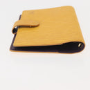 LOUIS VUITTON Epi Agenda PM Day Planner Cover Yellow R20059 LV Auth 146025-5