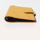 LOUIS VUITTON Epi Agenda PM Day Planner Cover Yellow R20059 LV Auth 146025-6
