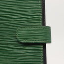 LOUIS VUITTON Epi Agenda PM Day Planner Cover Green R20054 LV Auth 146026-12
