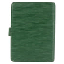 LOUIS VUITTON Epi Agenda PM Day Planner Cover Green R20054 LV Auth 146026-3