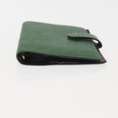 LOUIS VUITTON Epi Agenda PM Day Planner Cover Green R20054 LV Auth 146026-7