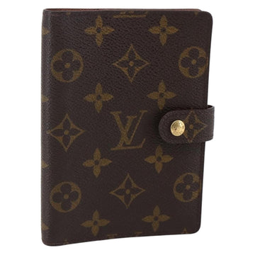 LOUIS VUITTON Monogram Agenda PM Day Planner Cover R20005 LV Auth 146028