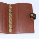 LOUIS VUITTON Monogram Agenda PM Day Planner Cover R20005 LV Auth 146028-19