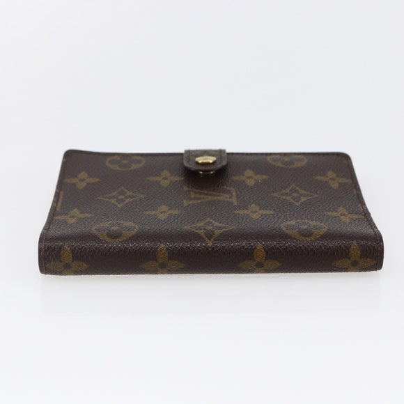 LOUIS VUITTON Monogram Agenda PM Day Planner Cover R20005 LV Auth 146028