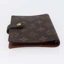 LOUIS VUITTON Monogram Agenda PM Day Planner Cover R20005 LV Auth 146028-5