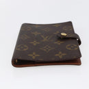 LOUIS VUITTON Monogram Agenda PM Day Planner Cover R20005 LV Auth 146028-6