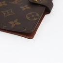 LOUIS VUITTON Monogram Agenda PM Day Planner Cover R20005 LV Auth 146028-7