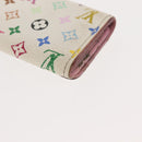 LOUIS VUITTON Monogram Multicolor Multicles 4 Key Case White M93731 Auth 146034-17