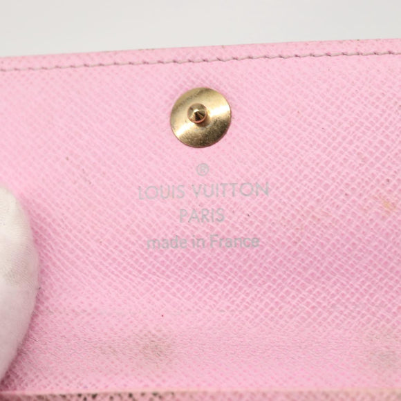 LOUIS VUITTON Monogram Multicolor Multicles 4 Key Case White M93731 Auth 146034