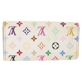 LOUIS VUITTON Monogram Multicolor Multicles 4 Key Case White M93731 Auth 146034 - 0