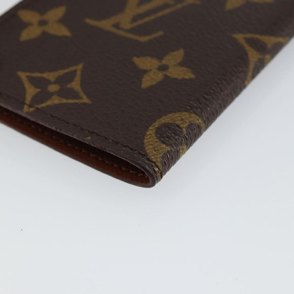 LOUIS VUITTON Monogram Porto Cartes Crdit Pression Card Case M60937 Auth 146035