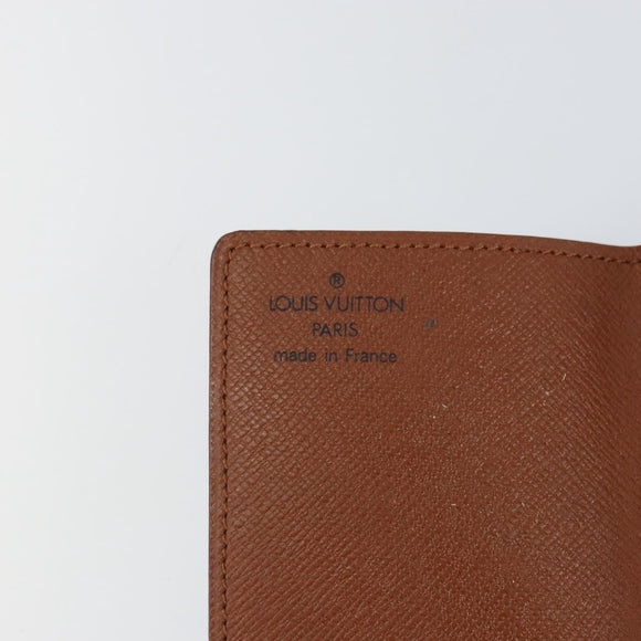 LOUIS VUITTON Monogram Porto Cartes Crdit Pression Card Case M60937 Auth 146035