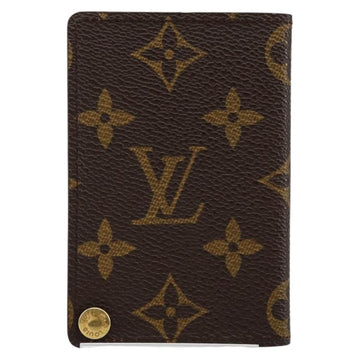 LOUIS VUITTON Monogram Porto Cartes Crdit Pression Card Case M60937 Auth 146035 - 0