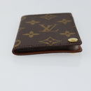 LOUIS VUITTON Monogram Porto Cartes Crdit Pression Card Case M60937 Auth 146035-6