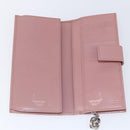 GUCCI GG Canvas Long Wallet Beige 233024 Auth 146036-14