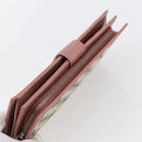GUCCI GG Canvas Long Wallet Beige 233024 Auth 146036-6