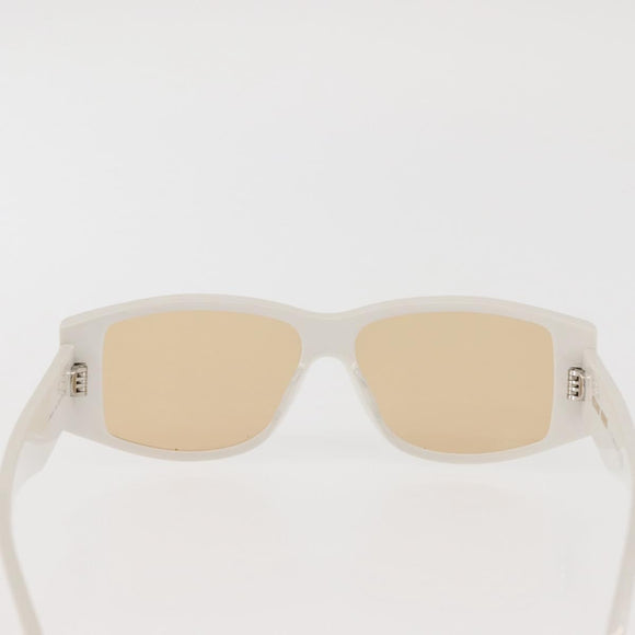 CELINE Triomphe Sunglasses plastic White CL40227U Auth 146039