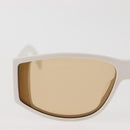 CELINE Triomphe Sunglasses plastic White CL40227U Auth 146039-4