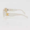 CELINE Triomphe Sunglasses plastic White CL40227U Auth 146039-7