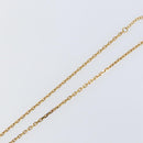 LOUIS VUITTON Pandantif Magnetic Necklace metal Gold Tone M66406 LV Auth 146041-9