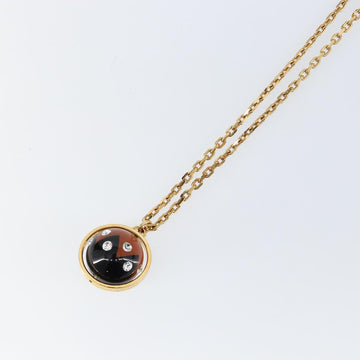 LOUIS VUITTON Pandantif Magnetic Necklace metal Gold Tone M66406 LV Auth 146041 - 0