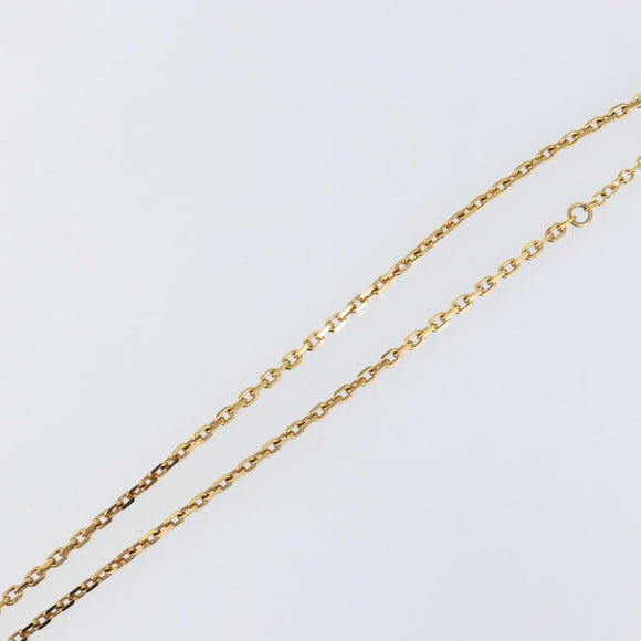 LOUIS VUITTON Pandantif Magnetic Necklace metal Gold Tone M66406 LV Auth 146041