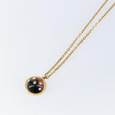 LOUIS VUITTON Pandantif Magnetic Necklace metal Gold Tone M66406 LV Auth 146041-7