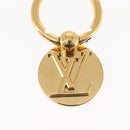 LOUIS VUITTON Smartphone Ring Von Ring Louise metal Gold Tone M64290 Auth 146042-4