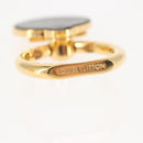 LOUIS VUITTON Smartphone Ring Von Ring Louise metal Gold Tone M64290 Auth 146042-6