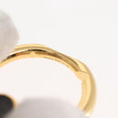 LOUIS VUITTON Smartphone Ring Von Ring Louise metal Gold Tone M64290 Auth 146042-9